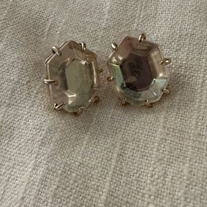 Kendra Scott Iridescent Stud Earrings